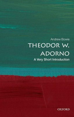 Theodor W. Adorno: A Very Short Introduction.
