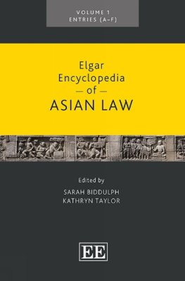 Elgar Encyclopedia of Asian Law.