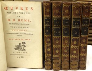Oeuvres Philosophiques. Tome I-VII en 6. Nouvelle edition. Londre, 1788.