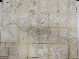 New Map of Tokyo with 1,300 Cho References