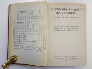 Is Unemployment Inevitable? An analysis and a forecast. London, Macmillan, 1924.