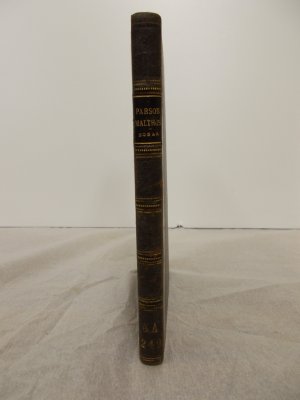 Parson Malthus. Glasgow, James Maclehose, 1881.