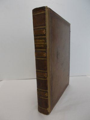 Philosophical Essays. Edinburgh, W. Creech et al, 1810.