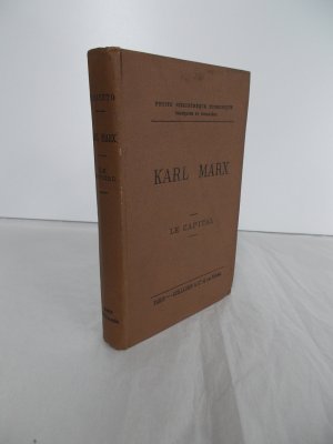 Karl Marx: Le Capital. Extraits faits par M. Paul Lafargue. Paris, Guillaumin & Cie., [1893].