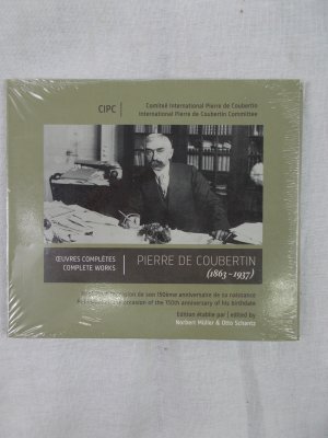 Pierre de Coubertin (1863-1937). Oeuvres completes: Publiees a l'occasion de son 150eme anniversaire de sa naissance / Complete Works: published on the Occasion of the 150th Anniversary of his Birthdate, Lausanne, 2013.