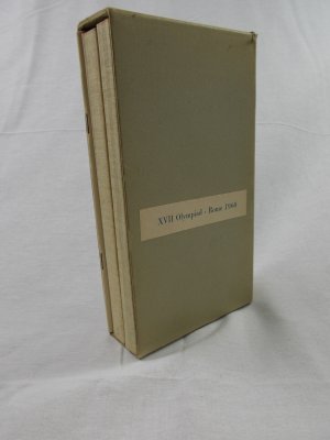 XVII Olympiad, Rome 1960. Organization of the Games in Rome. 3 vols. Rome, 1960.