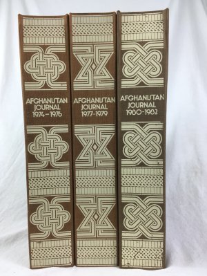 Afghanistan Journal. Jg. 1 - 9 (all published). Graz, Akademische Druck, 1974 - 1982..