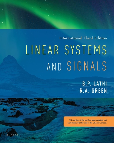 Linear Systems and Signals. 3rd Revised edition