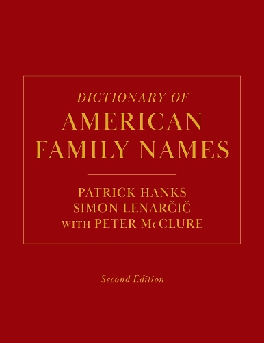 Dictionary of American Family Names.