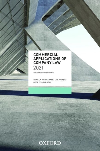 Commercial Applications of Company Law 2020.