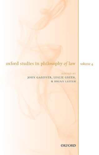 Oxford Studies in Philosophy of Law. Volume 4.