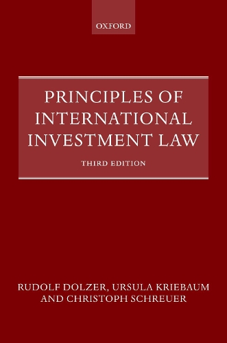 Principles of International Investment Law.