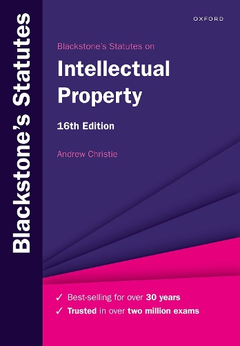 Blackstone's Statutes on Intellectual Property.