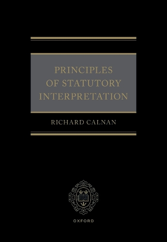 Principles of Statutory Interpretation.