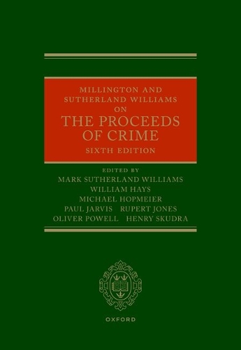 Millington and Sutherland Williams on the Proceeds of Crime.