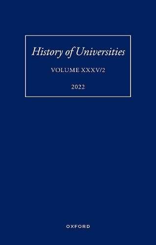 History of Universities: Volume XXXV / 2.