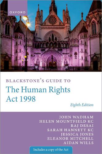 Blackstone's Guide to the Human Rights Act 1998.