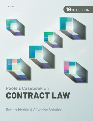 Poole's Casebook on Contract Law.