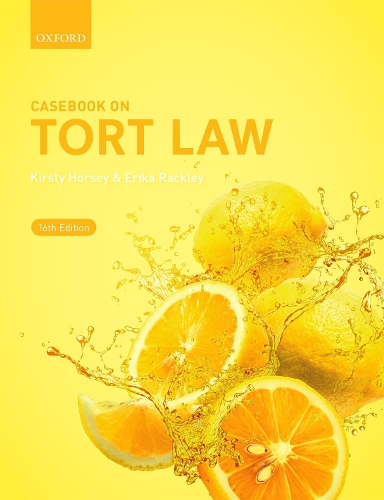 Casebook on Tort Law.