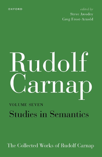 Rudolf Carnap: Studies in Semantics.
