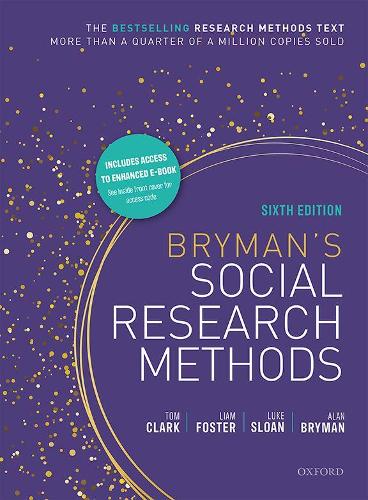 Bryman's Social Research Methods.