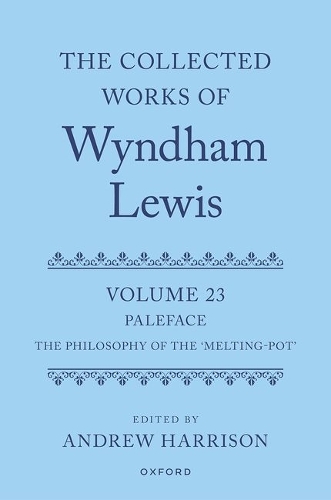 Cw Wyndham Lewis Vol 23