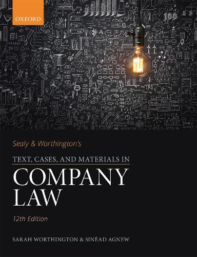 Sealy & Worthington's Text, Cases, and Materials in Company Law.