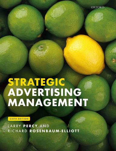 Strategic Advertising Management.