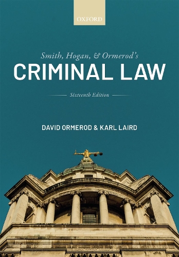 Smith, Hogan, and Ormerod's Criminal Law.