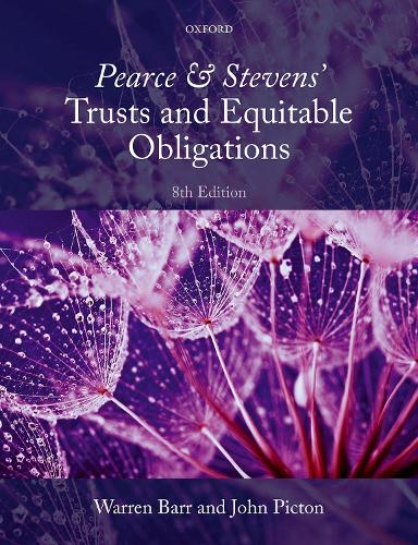 Pearce & Stevens' Trusts and Equitable Obligations.