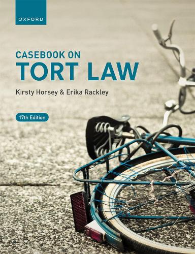 Casebook on Tort Law.