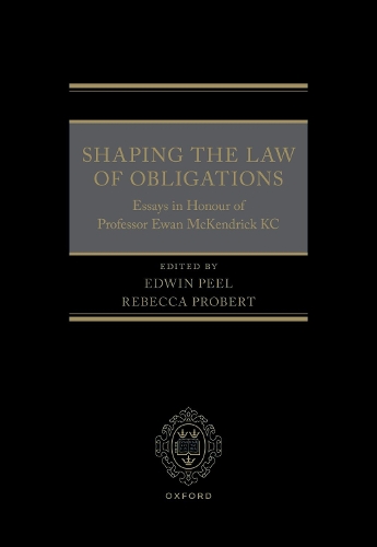 Shaping the Law of Obligations