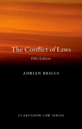 The Conflict of Laws.