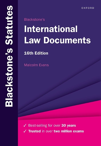 Blackstone's International Law Documents.