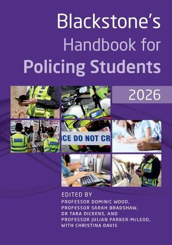 Blackstone's Handbook for Policing Students 2026. 20th Revised edition