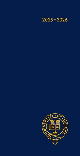 Oxford University Pocket Diary 2025-2026.