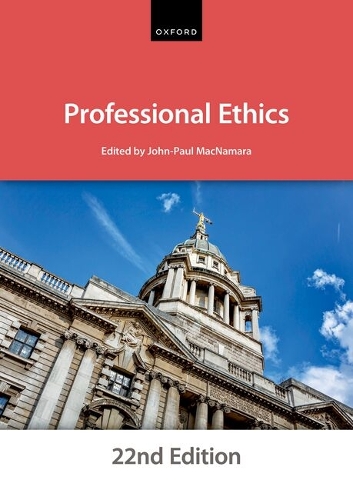 Professional Ethics. 22nd Revised edition