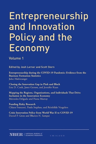 Entrepreneurship and Innovation Policy and the Economy. Volume 1.