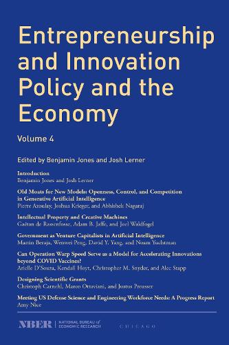 Entrepreneurship and Innovation Policy and the Economy. Volume 4.