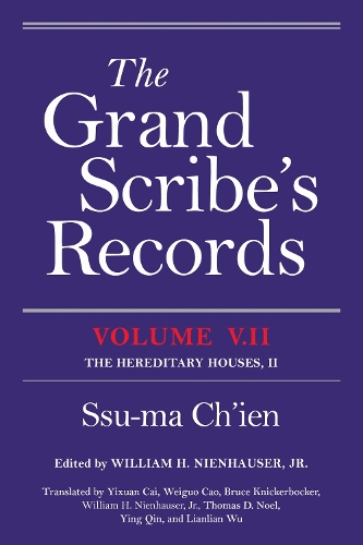 The Grand Scribe's Records, Volume V.II: The Hereditary Houses, II.