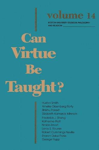Can Virtue Be Taught?.