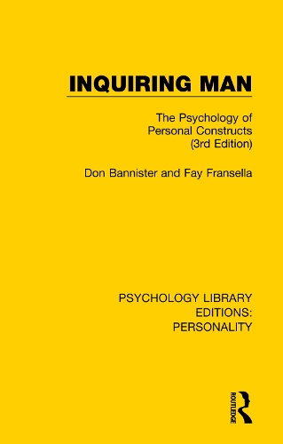 Inquiring Man: The Psychology of Personal Constructs (3rd Edition).