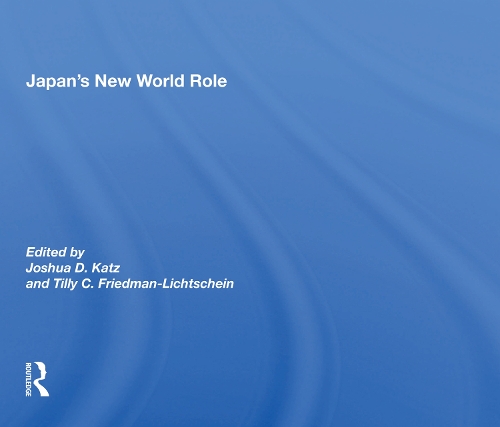 Japan's New World Role.