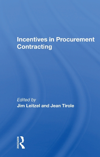 Incentives In Procurement Contracting.