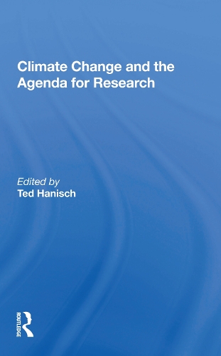 Climate Change And The Agenda For Research.