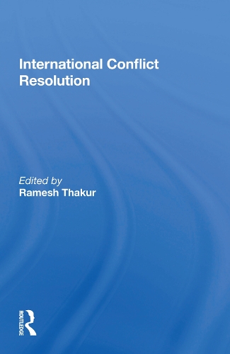 International Conflict Resolution.