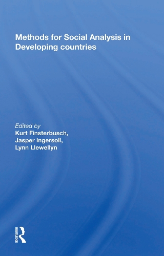 Methods For Social Analysis In Developing Countries.