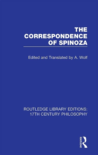 The Correspondence of Spinoza.