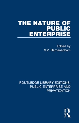 The Nature of Public Enterprise.