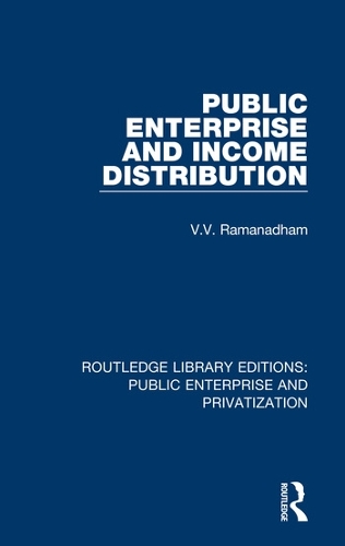Public Enterprise and Income Distribution.